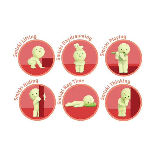 Smiski - Living - let's go grab matcha!
