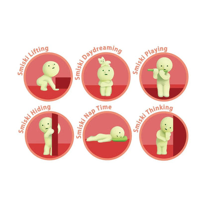 Smiski - Living - let's go grab matcha!
