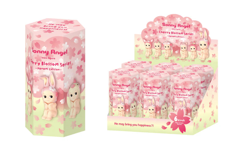 Sonny Angel - Cherry Blosom - let's go grab matcha!