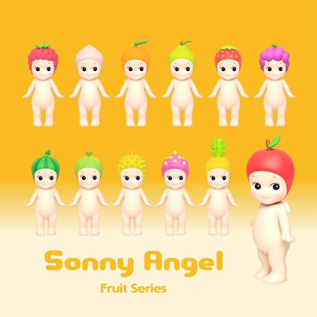 Sonny Angel - Fruit ver.1 - let's go grab matcha!