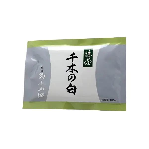 matcha chigi no shiro 100g bag from marukyu koyamaen