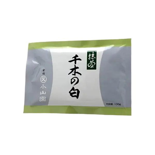matcha chigi no shiro 100g bag from marukyu koyamaen