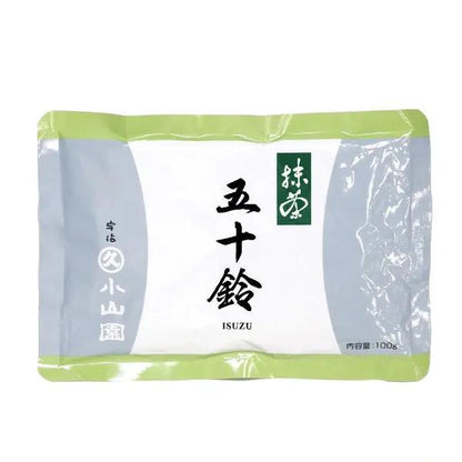 matcha isuzu 100g bag from marukyu koyamaen