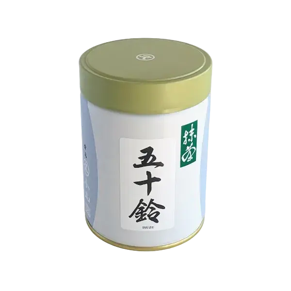 matcha isuzu 100g tin from marukyu koyamaen