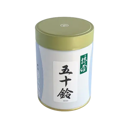 matcha isuzu 100g tin from marukyu koyamaen