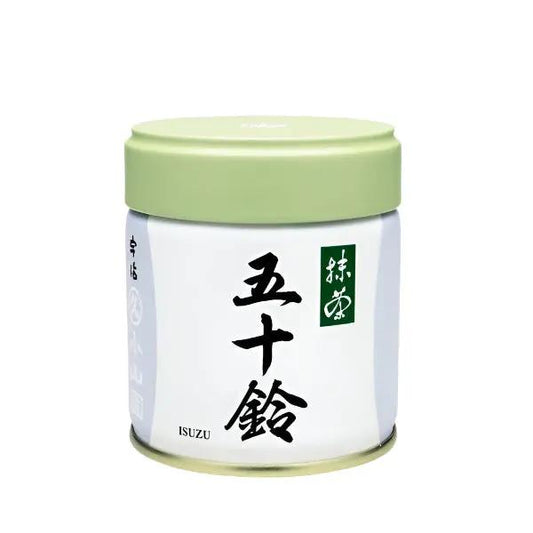 matcha isuzu 40g tin from marukyu koyamaen